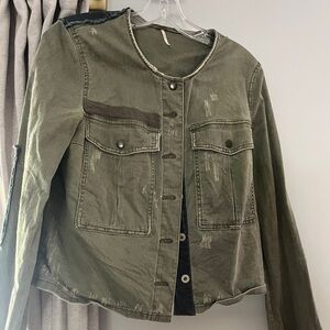 Free people army jacket